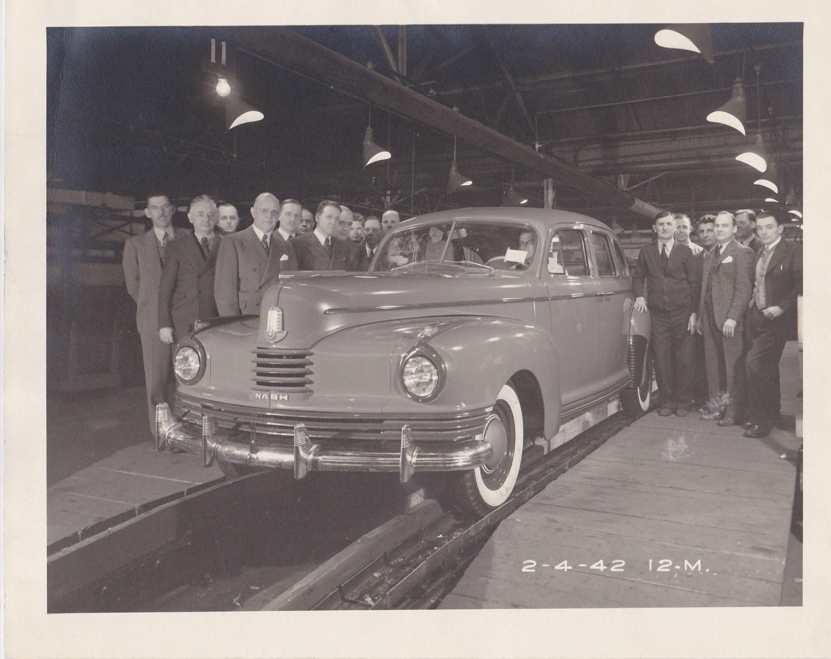 Nash Motors Assembly Line, February 1942